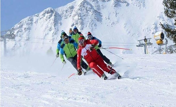 skiing in Bansko